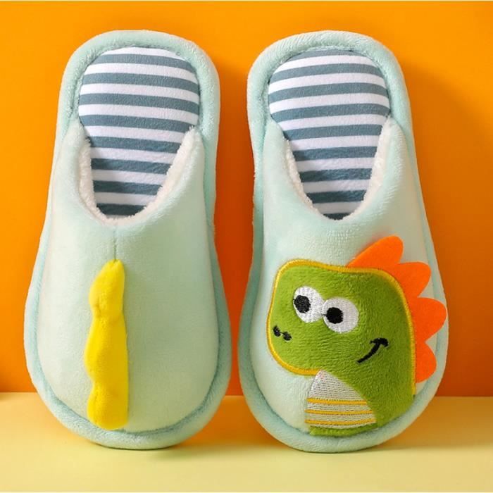 Pantoufles d animaux dr les hiver maison pantoufles chaudes en