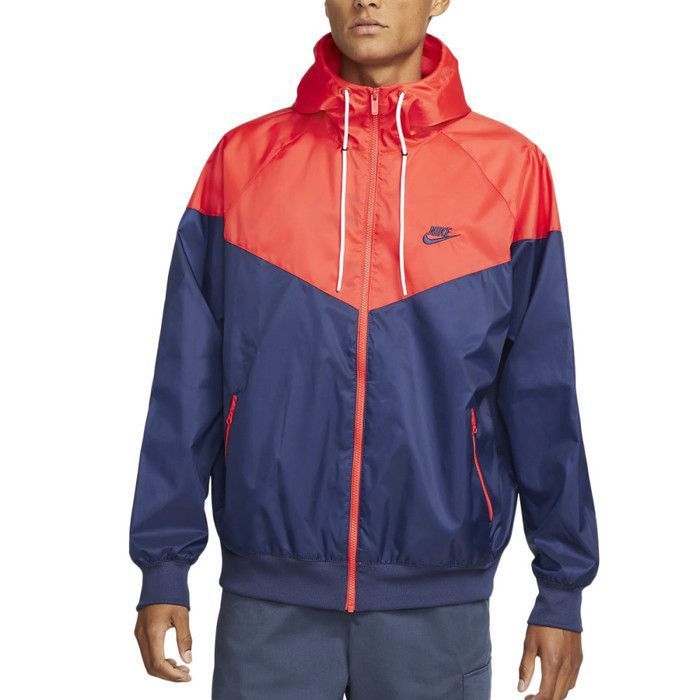 Nike Veste pour Homme Windrunner Bleu DA0001-410