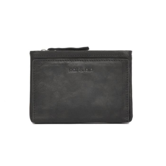 Porte monnaie Nat et Nin Soly Noir - Achat / Vente porte monnaie