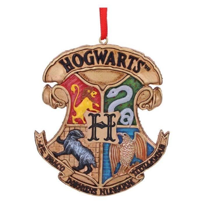 Décoration de Noël Harry Potter - Ecusson de Gryffondor (Argent)