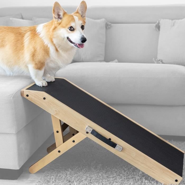 Escalier pour chien Rampe Lit Canapé Naturel