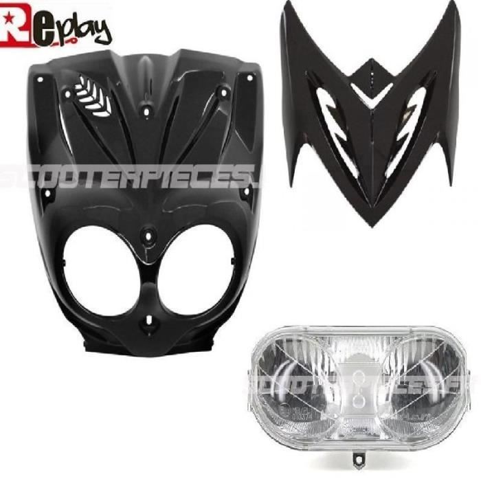 Motodak carrosserie Scooter bcd* kit Compatible avec Stunt//Slider Blanc 7 Pieces