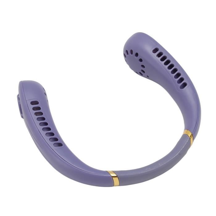 Ventilateur de cou - SALUTUYA - Modèle sans lame - Refroidissement rapide - 3 vitesses - Portable - Salutuya
