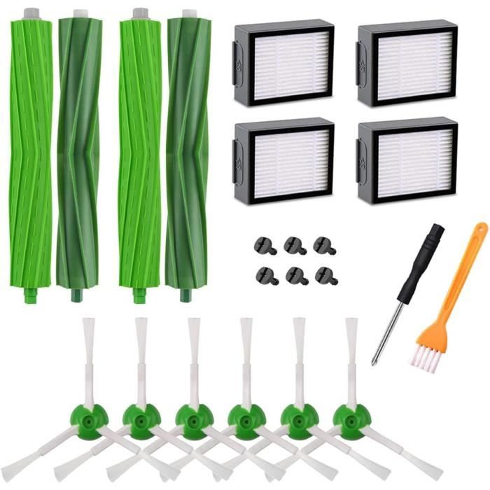 Kit Pièces Rechange IRobot Roomba I/e/j Série - Brosses, Filtres, Sacs Poussière