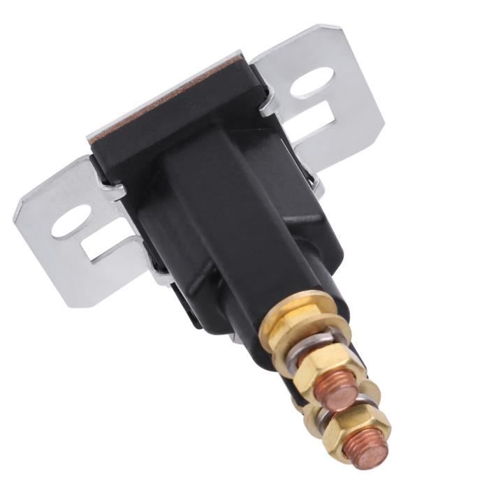 Relais Demarreur Tracteur Tondeuse Relais De Démarreur 12V 500A - Contacteur Lourd Pour Auto, Camion, Bateau - SPST 4 Broches - Universel Contacteur Lourd 12V