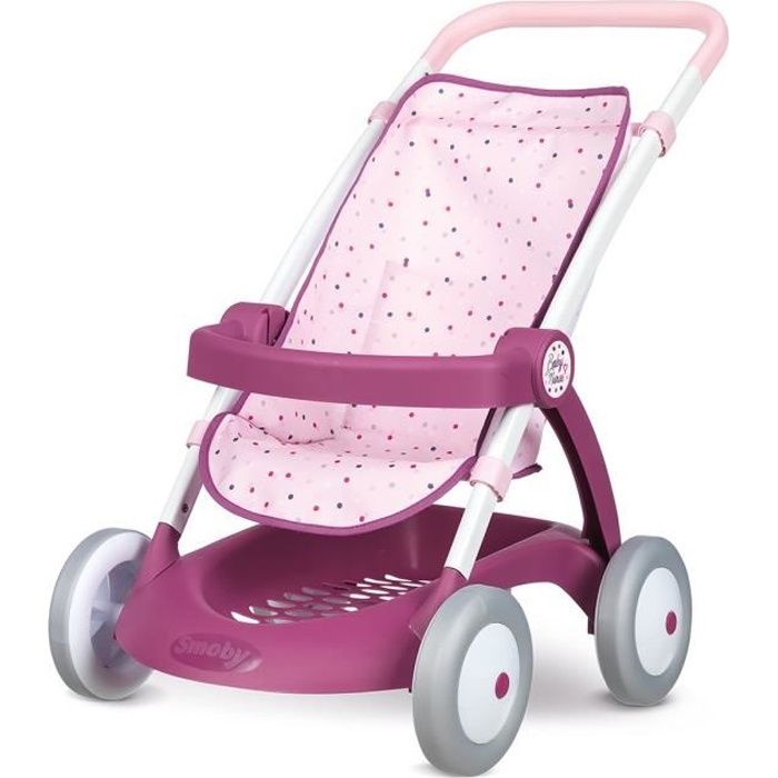 SMOBY Baby Nurse Poussette Roues Silencieuses - Cdiscount Jeux - Jouets