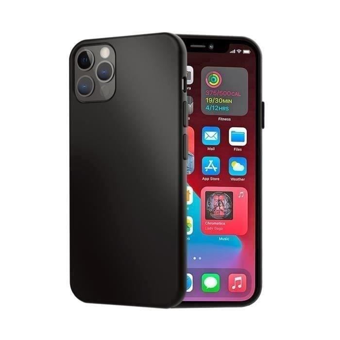 SO SEVEN Mag case Coque silicone pour Iphone 12 pro max noir
