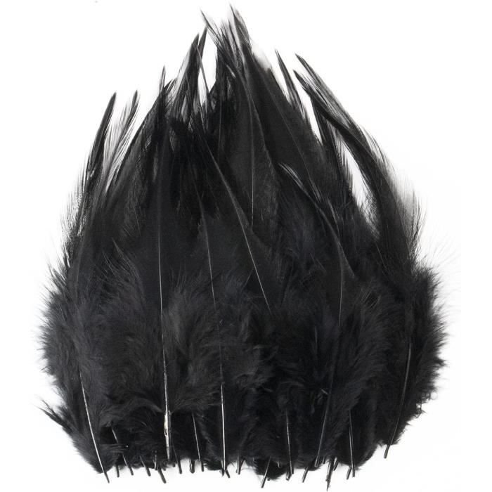 Lot De 7 Boas En Plumes Multicolores – 2 M Par Couleur – Fête, Déguisement, Carnaval, Bricolage – Rouge, Rose, Jaune, Vert, Bleu, Violet, Bleu Profond