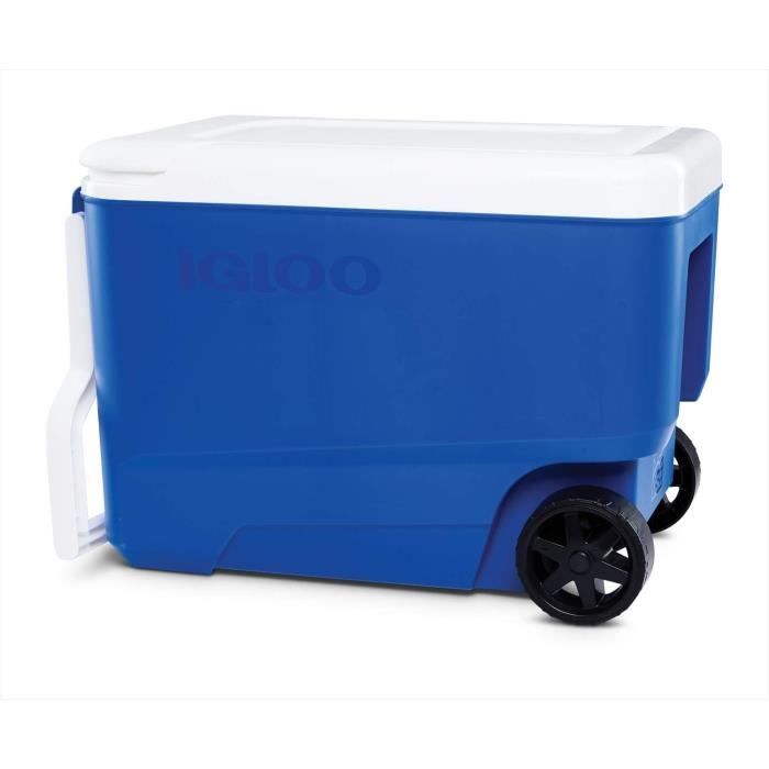 Glacière Roues Igloo Maxcold 40 - 38 Litres, Autonomie 5 Jours, Isolation Thermecool, Bleue - 11