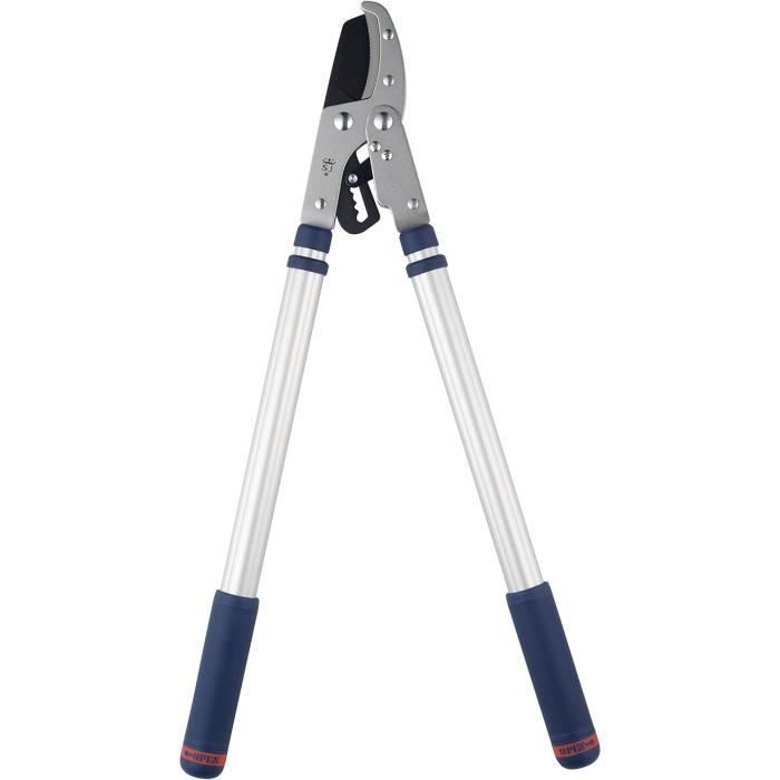 Ébrancheur Télescopique Spear & Jackson - À Cliquet - Lame Carbone PTFE - Taille Réglable 46-72cm