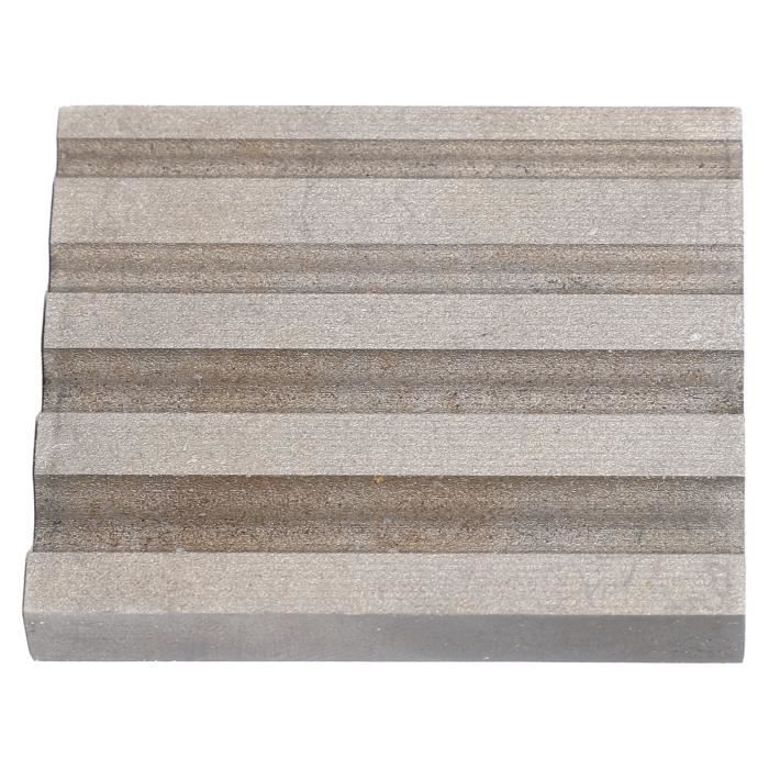 3 Blocs De Ponçage Pour Cuir - Formes Carrée, Biseautée Et Coin, En Bois, Pour Polir Et Affûter Les Bords - 9