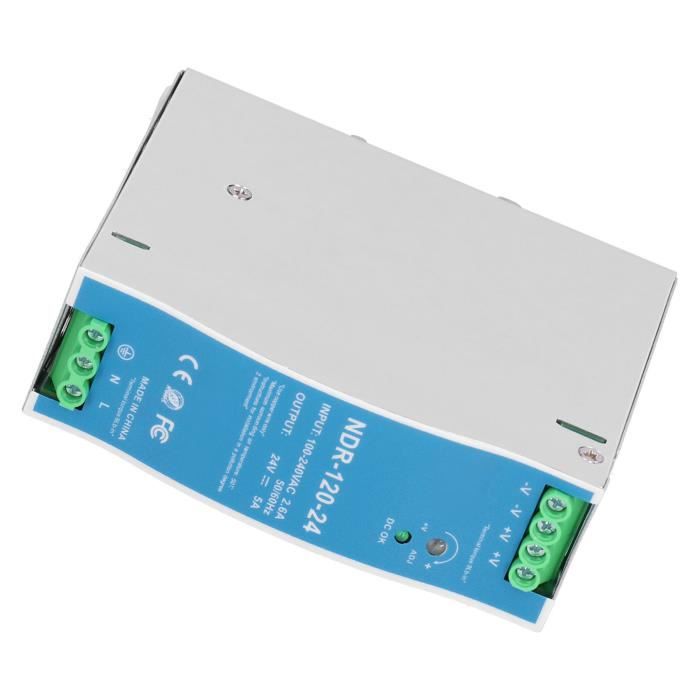 COC-Alimentation Industrielle Sur Rail DIN 75W 24VDC 3A Alimentation