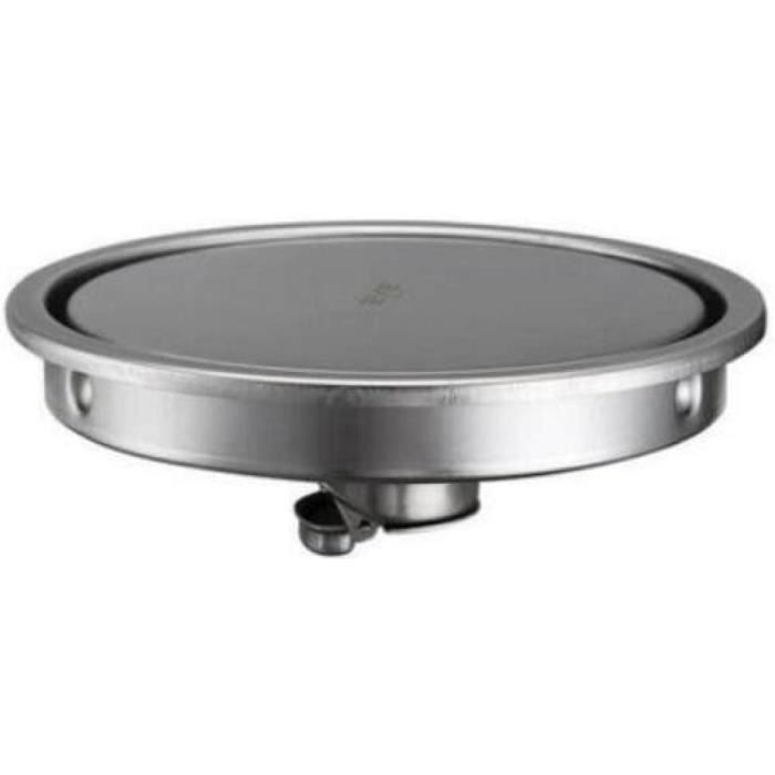Bouchon De Drain En Inox Pour évier – Cache En Acier Brossé Et Caoutchouc Noir, Compatible Insinkerator