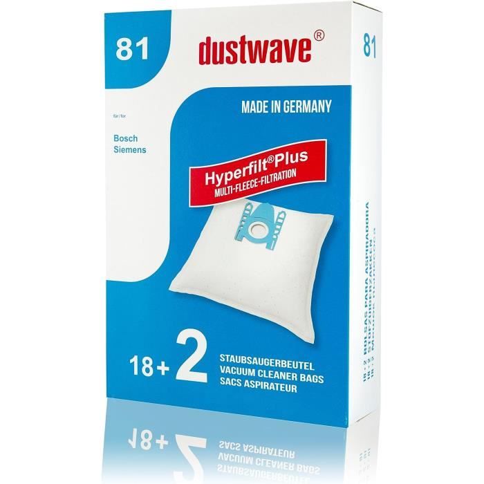 Set 10 Sacchetti Per Aspirapolvere Rowenta Silence Force Compact Animal Care + 10 Profumatori: Ricambio Compatibile In Microfibra Multistrato - 5
