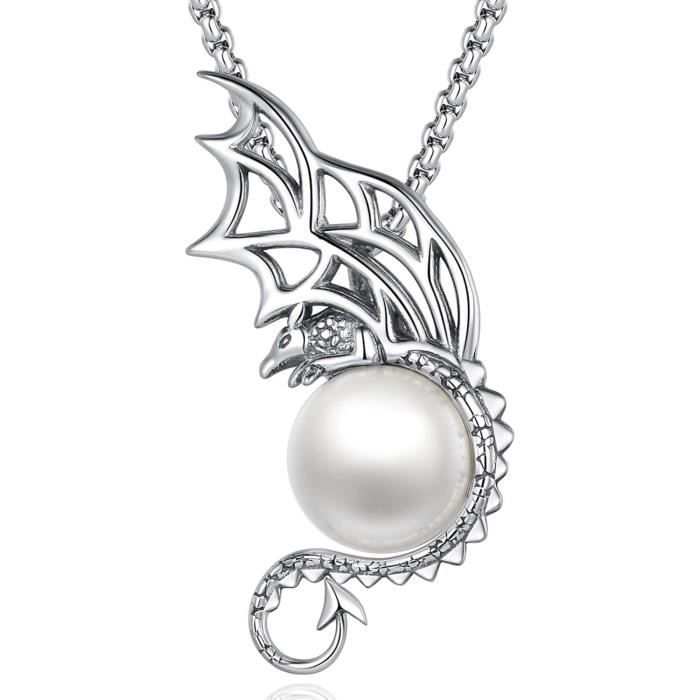 INFUSEU Collie Viking Pou Homme, Pendentif Abe De Vie