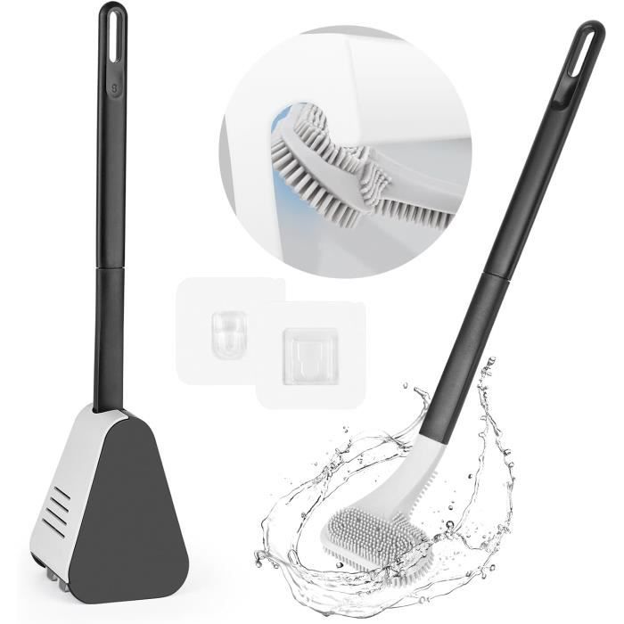 2 Pièces Brosses De Nettoyage Pour Paille En Silicone,Goupillon