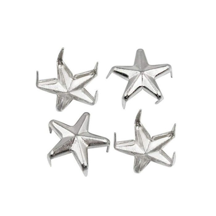 Rivets Étoiles 5 Pointes Diy De Décoration Sacs Chapeaux 10Mm200Pcs