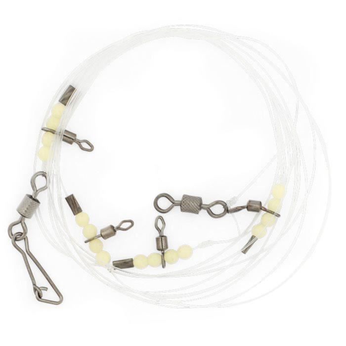 Tubertini Bas De Ligne Prêt à Pêcher - Montage TB 4406 0.35 Mm - Pêche Mer Et Rivière