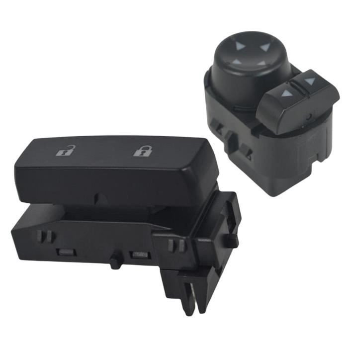 Interrupteur De Rétroviseur électrique Pour Renault Clio III, Megane 2, Scenic 2 - Réf. 109014