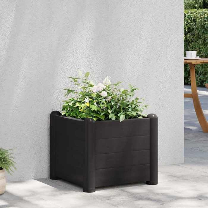 vidaXL Lit surélevé de jardin PP 43x43x35 cm - vue 2