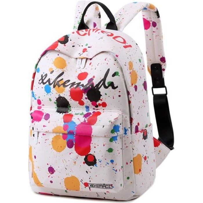 Kimwadalh Sac à Dos Scolaire - Cartable Léger Et Résistant Pour Collégiens