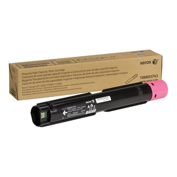 Toner Jaune Compatible Pour Xerox Workcentre 7125-T 7120-T - Marque Eurotone, Neuf Sous Emballage