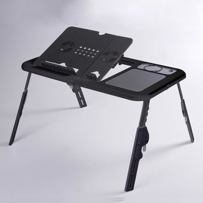 Bureau d'ordinateur portable pliable réglable, chambre à coucher assise au  sol, mini table paresseuse, bureau mobile, dortoir, ordinateur portable  recommandé - AliExpress