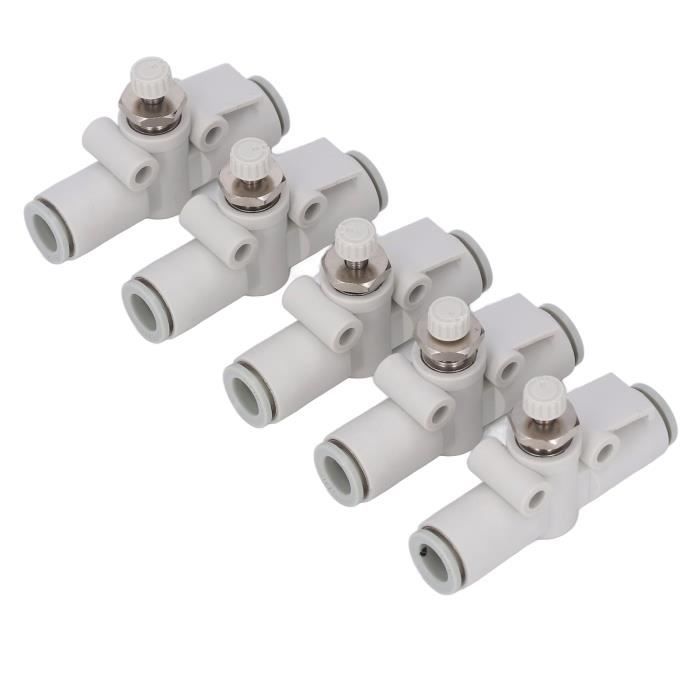 2 Raccords Rapides 1/8 NPT Pour Paintball Airsoft – Vannes Slide Check Pour Ligne Distant
