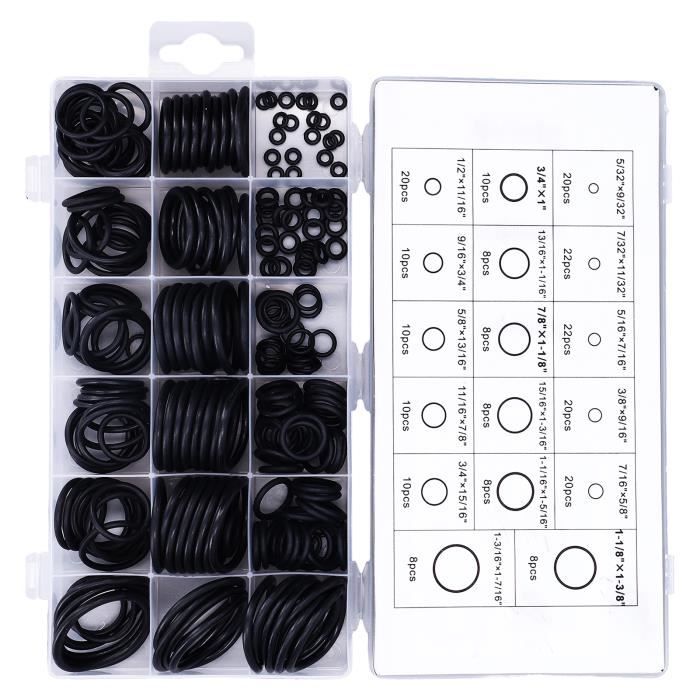THOR-DARTS Lot De 100 Joints Toriques En Caoutchouc NBR – Compatibles Filetage 2BA – Anti-Desserrage Pour Fléchettes