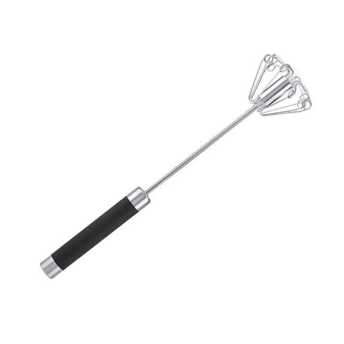 Fouet à œufs Manuel En Inox - 24 Cm, Poignée Ergonomique, Pour Mélanger, Fouetter, Mousser