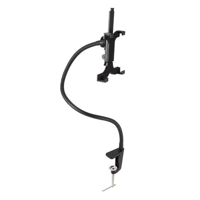 EEEKit Support Tablette Pour Vélo - Porte Téléphone Vélo Avec Col De Cygne 360° Rotation 4.7" à 13"