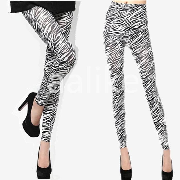 Legging new arrivals zebre femme