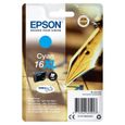 EPSON Cartouche d'encre T1632 XL Cyan - Stylo Plume (C13T16324012)-1