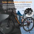 Vélo électrique, fafrees 27.5, VAE 250W, 36V 10Ah, 25km/h max, Autonomie 70km, 7 vitesses - Orange-1