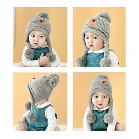 Bonnet laine fille shop