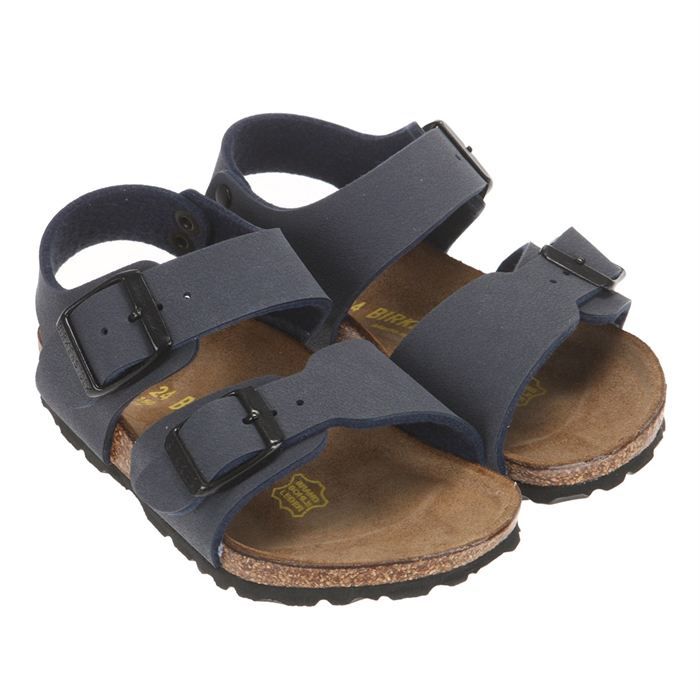 Sandales BIRKENSTOCK New York Enfant Bleu Achat Vente mule