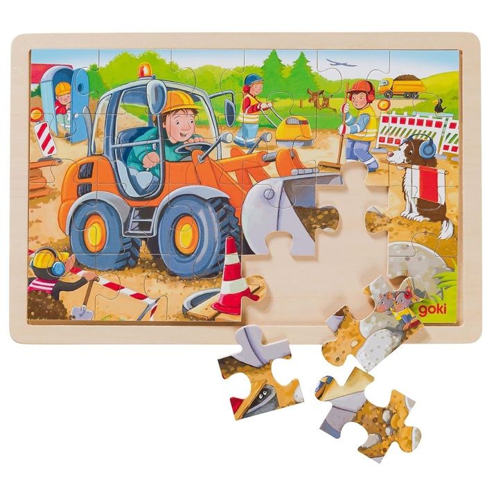 Janod · Puzzle Chantier de construction