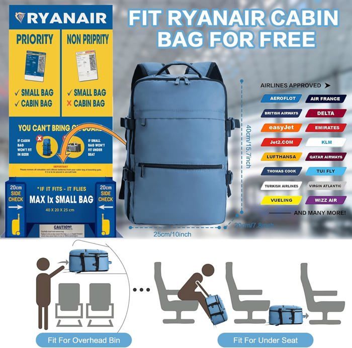 Sac 40 x 20 x 25 ryanair online