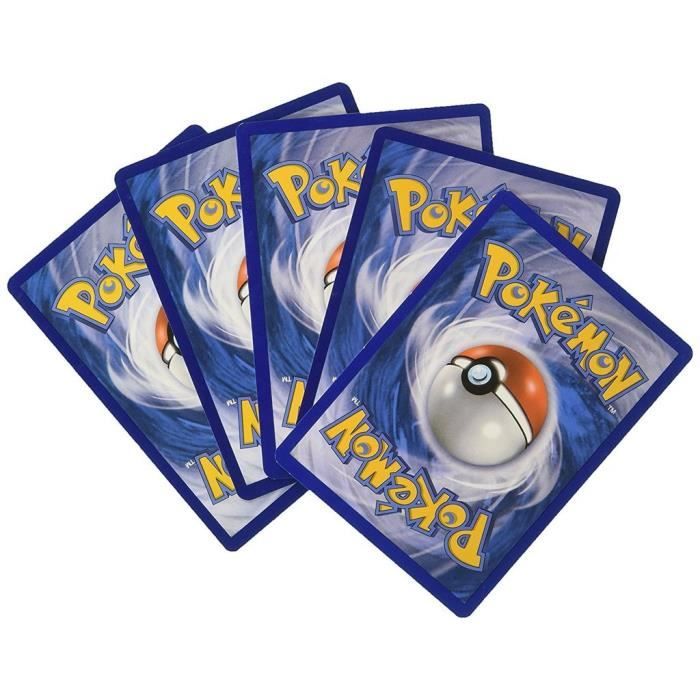 Lot de 55 Carte Pokemon Or (22 vmax + 28 V + 5 Vstar et des Cartes  Surprises. Ce Pack Pokemon Comprend : 55 Cartes Pokemon francaises Or + 1  Pochette