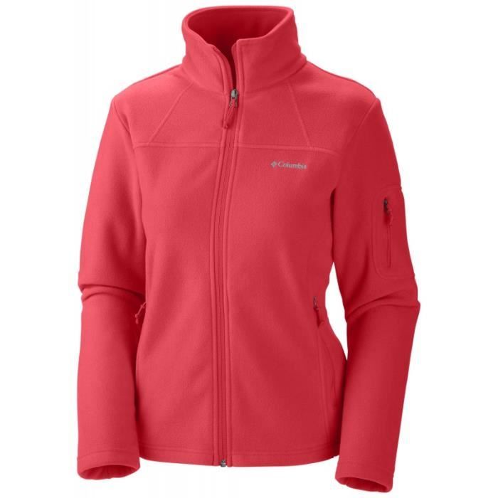 Polaire femme Columbia Fast Trek II - Sea salt - Randonnée - Manches  longues - Respirant