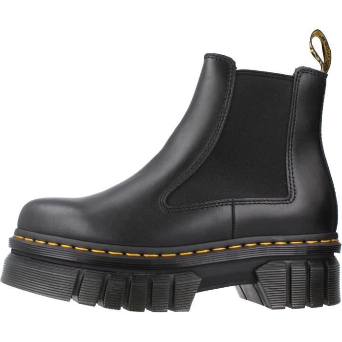 Bottine femme Dr. Martens 126893 Noir Tige textile Talon