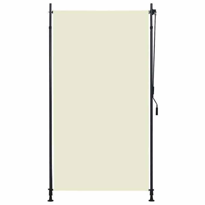 VidaXL Store Roulant Extérieur Rétractable Vertical 200x270 Cm Anthracite – Auvent Balcon Jardin Pergola Terrasse, Protection UV Chaleur