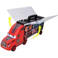 Ototon® Jouet de Camion de Transporteur avec 12 Mini Voitures en Métal d'Alliage de Zinc pour des Garçons et des Filles (Rouge)-2