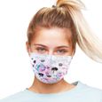 BE WELL Kit de Protection Tie Dye - Prévention complet : Masques jetables pour enfants10+ ans, étui et porte-gel-2