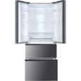 HAIER B390TGAAS - Réfrigérateur multi-portes - 382L (274+108) - Froid ventilé - A+ - L70 x H180,4 cm - Silver-2