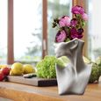 Creative Céramique Statue Fleur Vase Buste Tête Planteur Plantes Succulentes Plantes D'intérieur Pots Moderne 12,5x17,5x7,5cm-2