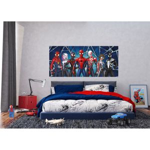 Tenture Murale Spiderman XXL – Poster En Tissu Polyester, Effet 3D