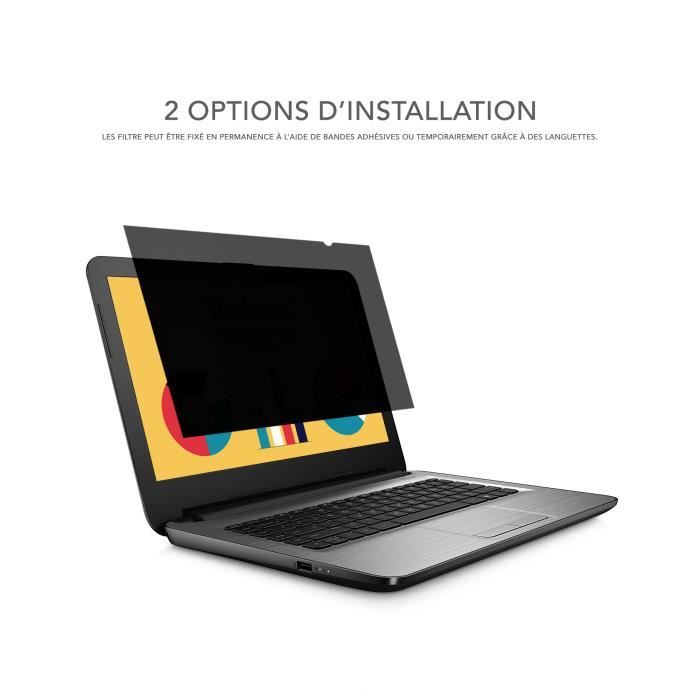 Filtre Confidentialité écran 15.6 Pouces PaceBid - Anti-regard, Protection Données | Compatible PC Portable