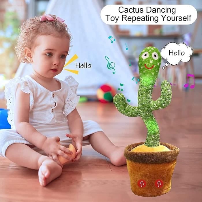 Cactus dansant répète dire et chantant, Cactus dansant Usb russe