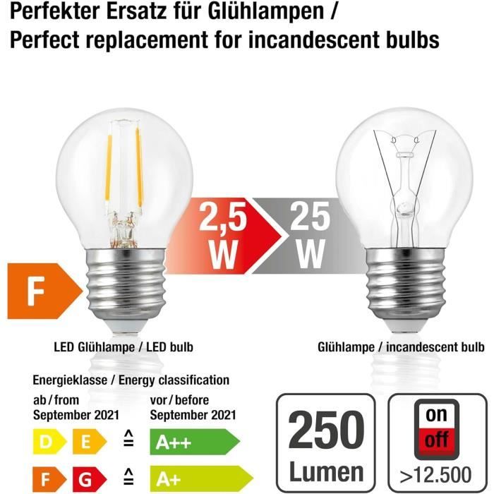 Lampe à incandescence LED G9 1,8W 170 lm 2300K